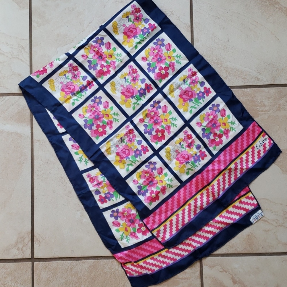 Echo Silk Scarf